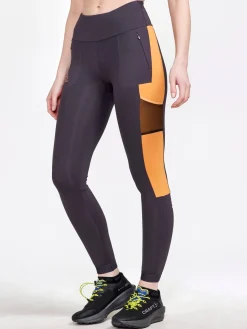 Craft Sportswear Tights^PRO Trail Tights W Slate-Desert