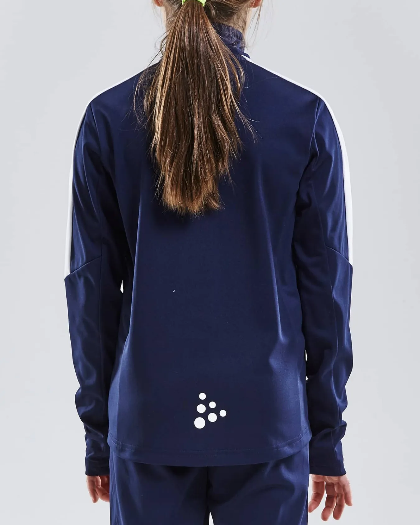 Craft Sportswear T-Shirt^Progress Halfzip Ls Tee Jr Navy