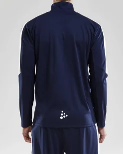 Craft Sportswear T-Shirts & Tröjor|Teamwear^Progress Halfzip Ls Tee M Navy