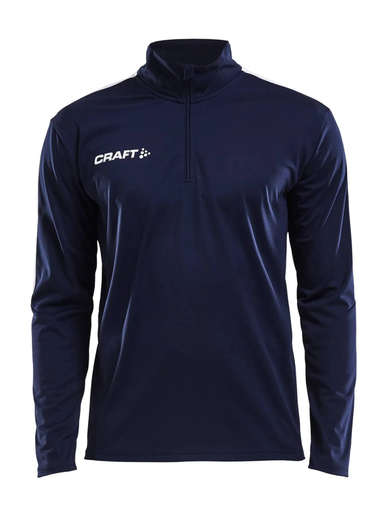 Craft Sportswear T-Shirts & Tröjor|Teamwear^Progress Halfzip Ls Tee M Navy