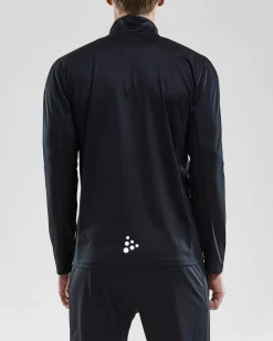 Craft Sportswear T-Shirts & Tröjor|Teamwear^Progress Halfzip Ls Tee M Black