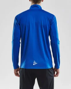 Craft Sportswear T-Shirts & Tröjor|Teamwear^Progress Halfzip Ls Tee M Royal Blue