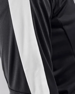 Craft Sportswear Teamwear^Progress Halfzip Ls Tee W Black/White