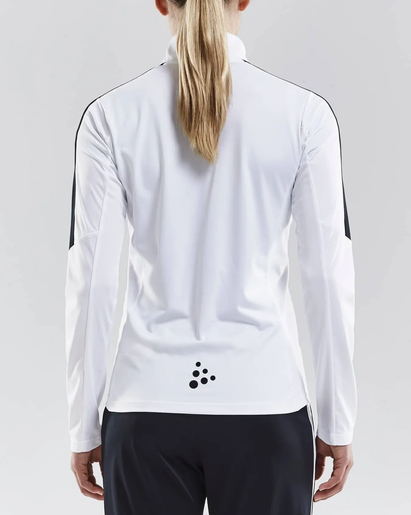 Craft Sportswear Teamwear^Progress Halfzip Ls Tee W White