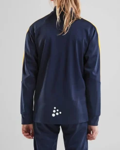 Craft Sportswear Jackor^Progress Jacket Jr Navy/Sweden Yellow