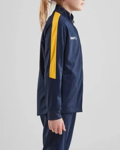 Craft Sportswear Jackor^Progress Jacket Jr Navy/Sweden Yellow
