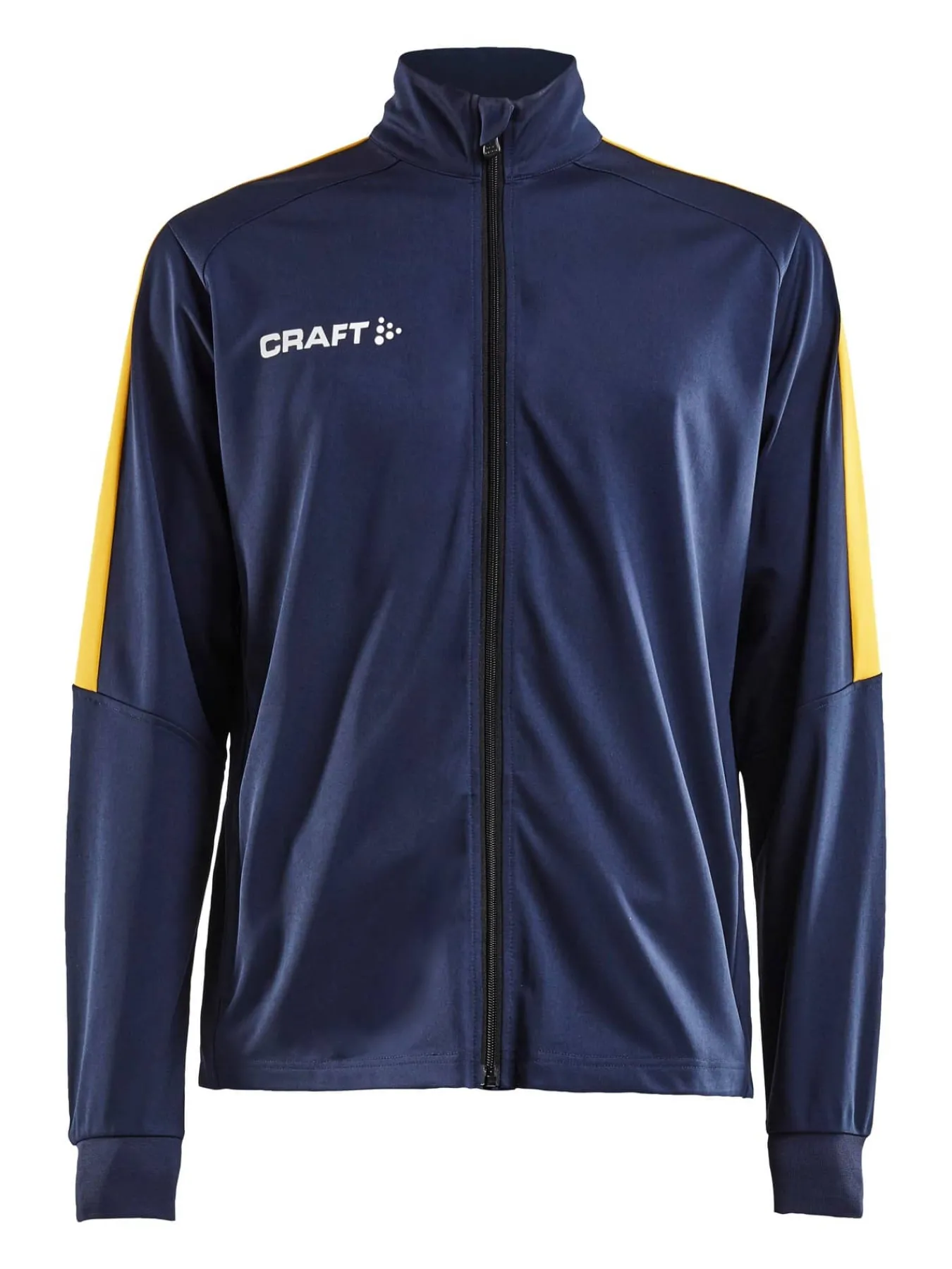 Craft Sportswear Teamwear^Progress Jacket M Navy/Sweden Yellow