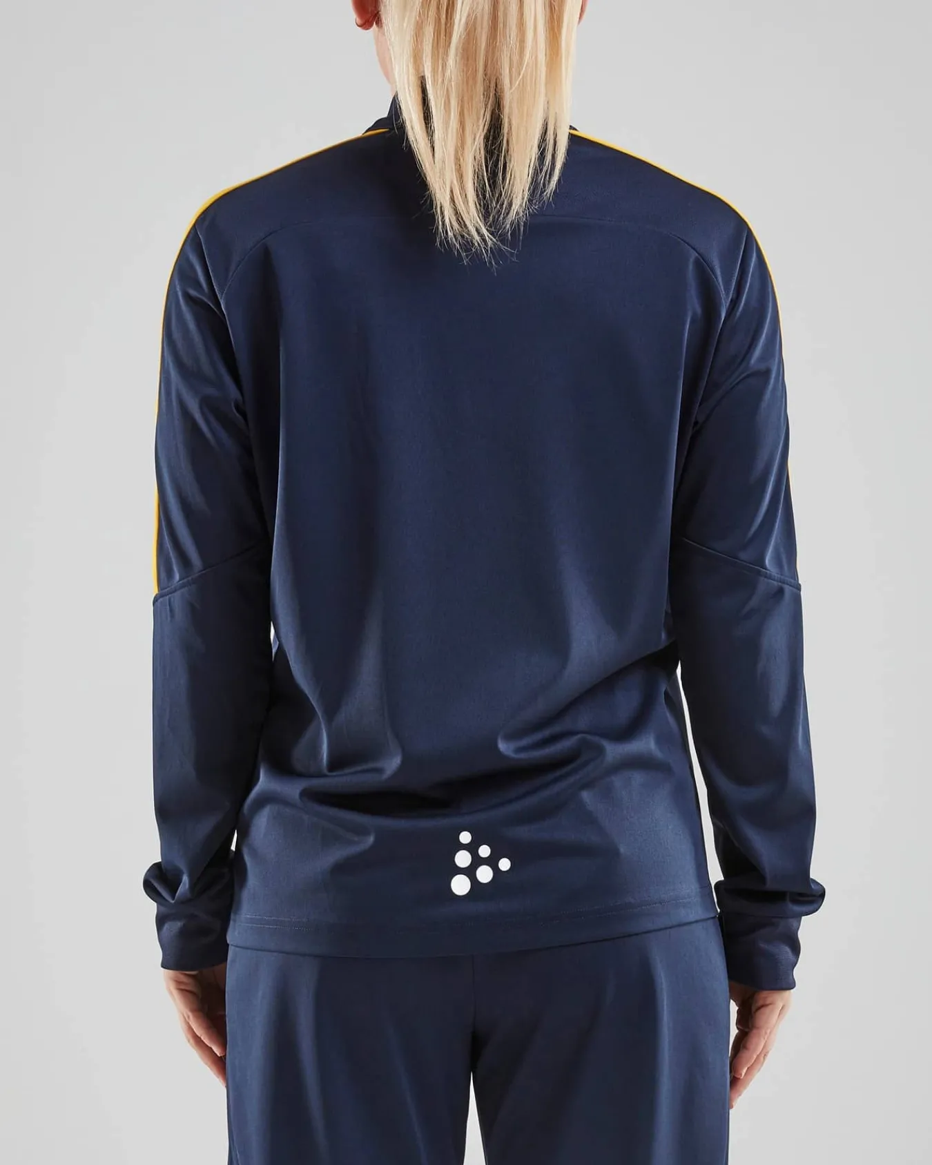 Craft Sportswear Jackor & Västar|Teamwear^Progress Jacket W Navy/Sweden Yellow