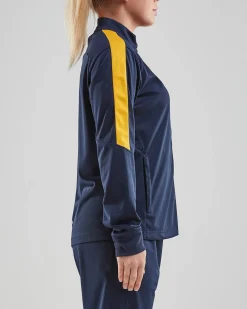 Craft Sportswear Jackor & Västar|Teamwear^Progress Jacket W Navy/Sweden Yellow