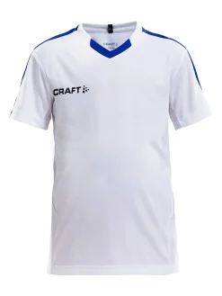 Craft Sportswear T-Shirt^Progress Jersey Contrast Jr White/Royal