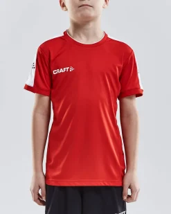Craft Sportswear T-Shirt^Progress Practise Tee Jr Bright Red