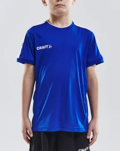 Craft Sportswear T-Shirt^Progress Practise Tee Jr Club Cobolt