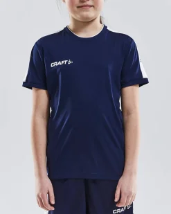 Craft Sportswear T-Shirt^Progress Practise Tee Jr Navy