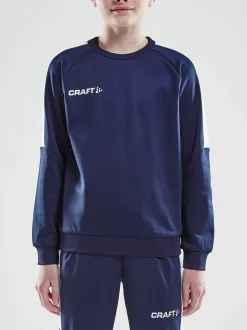 Craft Sportswear Sweatshirts & Hoodies^Progress R-Neck Sweater Jr Navy/White
