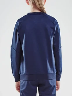 Craft Sportswear Sweatshirts & Hoodies^Progress R-Neck Sweater Jr Navy/White