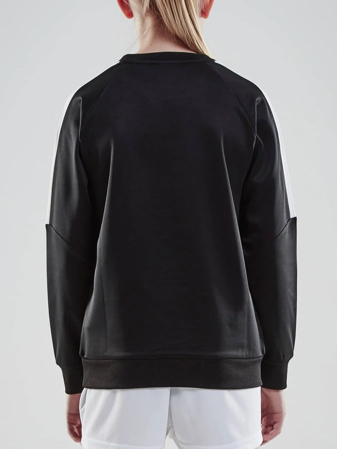 Craft Sportswear Sweatshirts & Hoodies^Progress R-Neck Sweater Jr Black/White