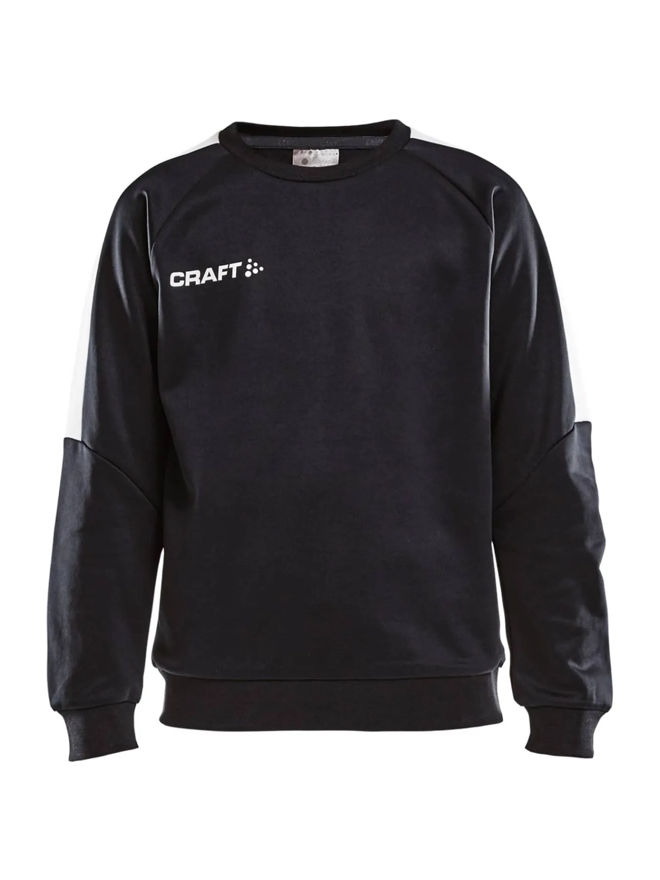 Craft Sportswear Sweatshirts & Hoodies^Progress R-Neck Sweater Jr Black/White