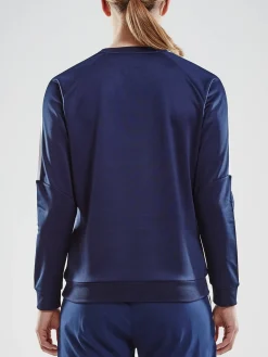 Craft Sportswear Hoodies & Sweatshirts|Teamwear^Progress R-Neck Sweater W Navy/White