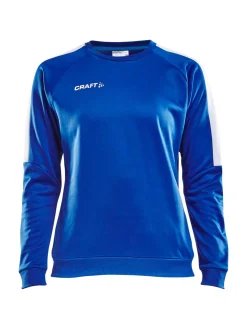 Craft Sportswear Hoodies & Sweatshirts|Teamwear^Progress R-Neck Sweater W Club Cobolt/White