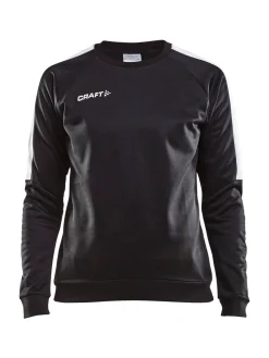 Craft Sportswear Hoodies & Sweatshirts|Teamwear^Progress R-Neck Sweater W Black/White
