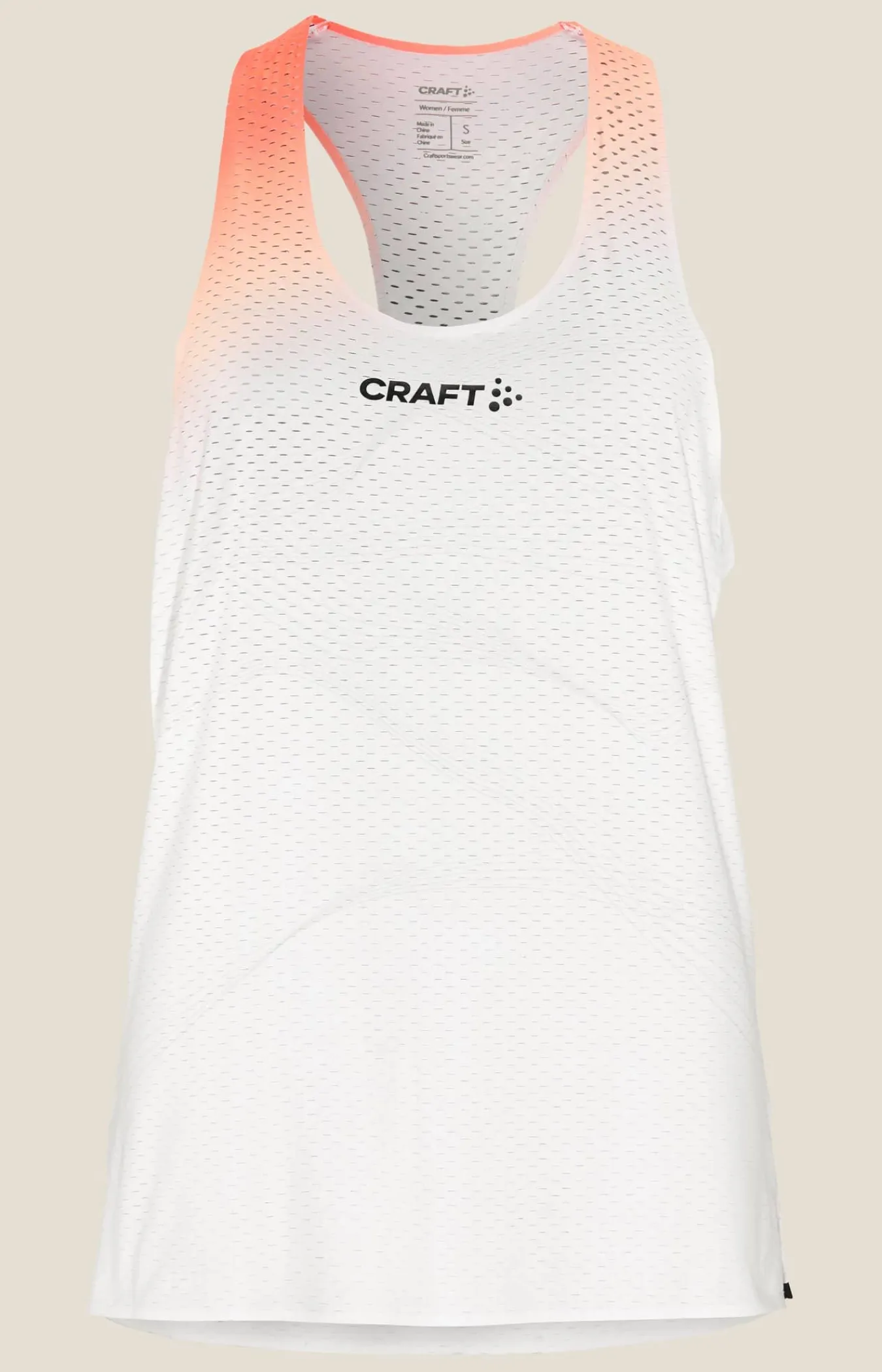 Craft Sportswear Linnen^Race Day Singlet W White/Multi