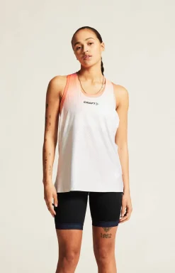 Craft Sportswear Linnen^Race Day Singlet W White/Multi