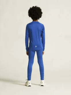 Craft Sportswear T-Shirt^Rush 2.0 Ls Tee Jr Club Cobolt