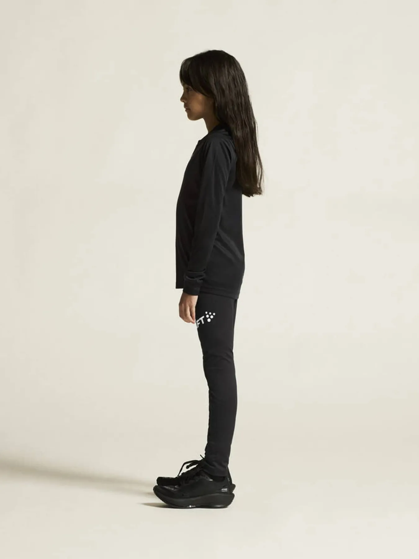 Craft Sportswear T-Shirt^Rush 2.0 Ls Tee Jr Black