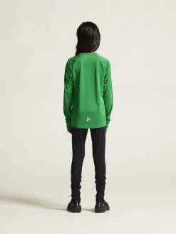 Craft Sportswear T-Shirt^Rush 2.0 Ls Tee Jr Team Green