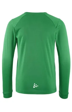 Craft Sportswear T-Shirt^Rush 2.0 Ls Tee Jr Team Green