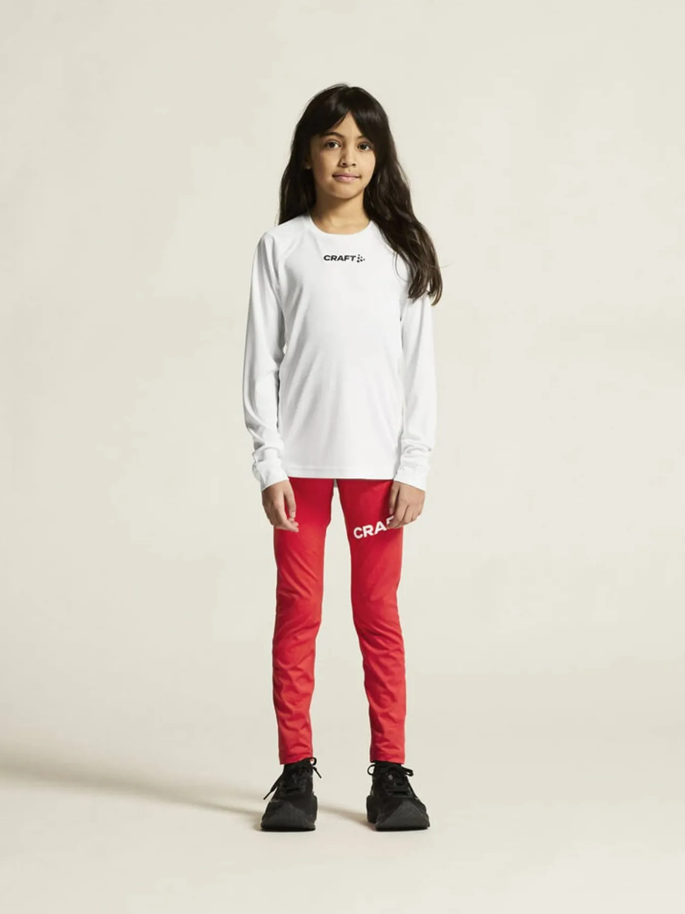 Craft Sportswear T-Shirt^Rush 2.0 Ls Tee Jr White