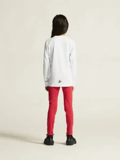 Craft Sportswear T-Shirt^Rush 2.0 Ls Tee Jr White