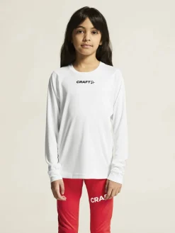 Craft Sportswear T-Shirt^Rush 2.0 Ls Tee Jr White