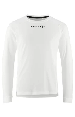 Craft Sportswear T-Shirt^Rush 2.0 Ls Tee Jr White