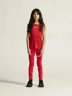 Craft Sportswear T-Shirt^Rush 2.0 Singlet Jr Bright Red