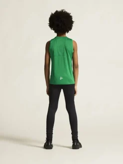 Craft Sportswear T-Shirt^Rush 2.0 Singlet Jr Team Green