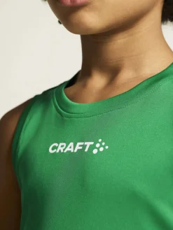 Craft Sportswear T-Shirt^Rush 2.0 Singlet Jr Team Green