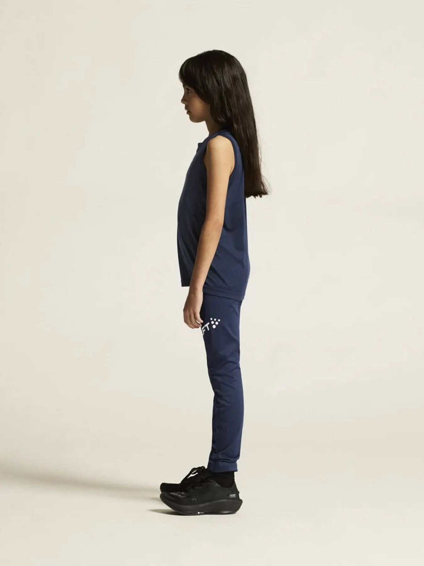 Craft Sportswear T-Shirt^Rush 2.0 Singlet Jr Navy