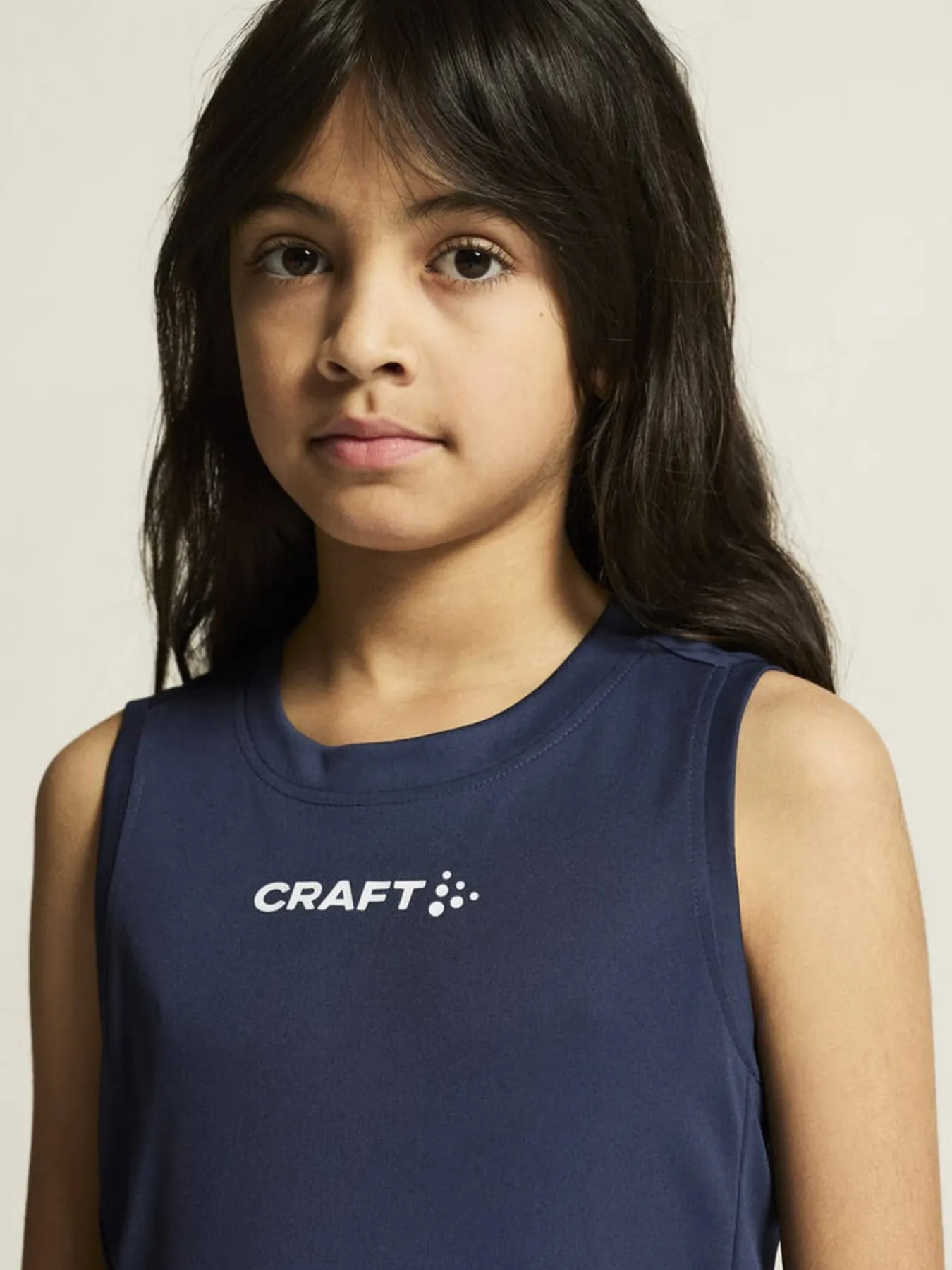 Craft Sportswear T-Shirt^Rush 2.0 Singlet Jr Navy