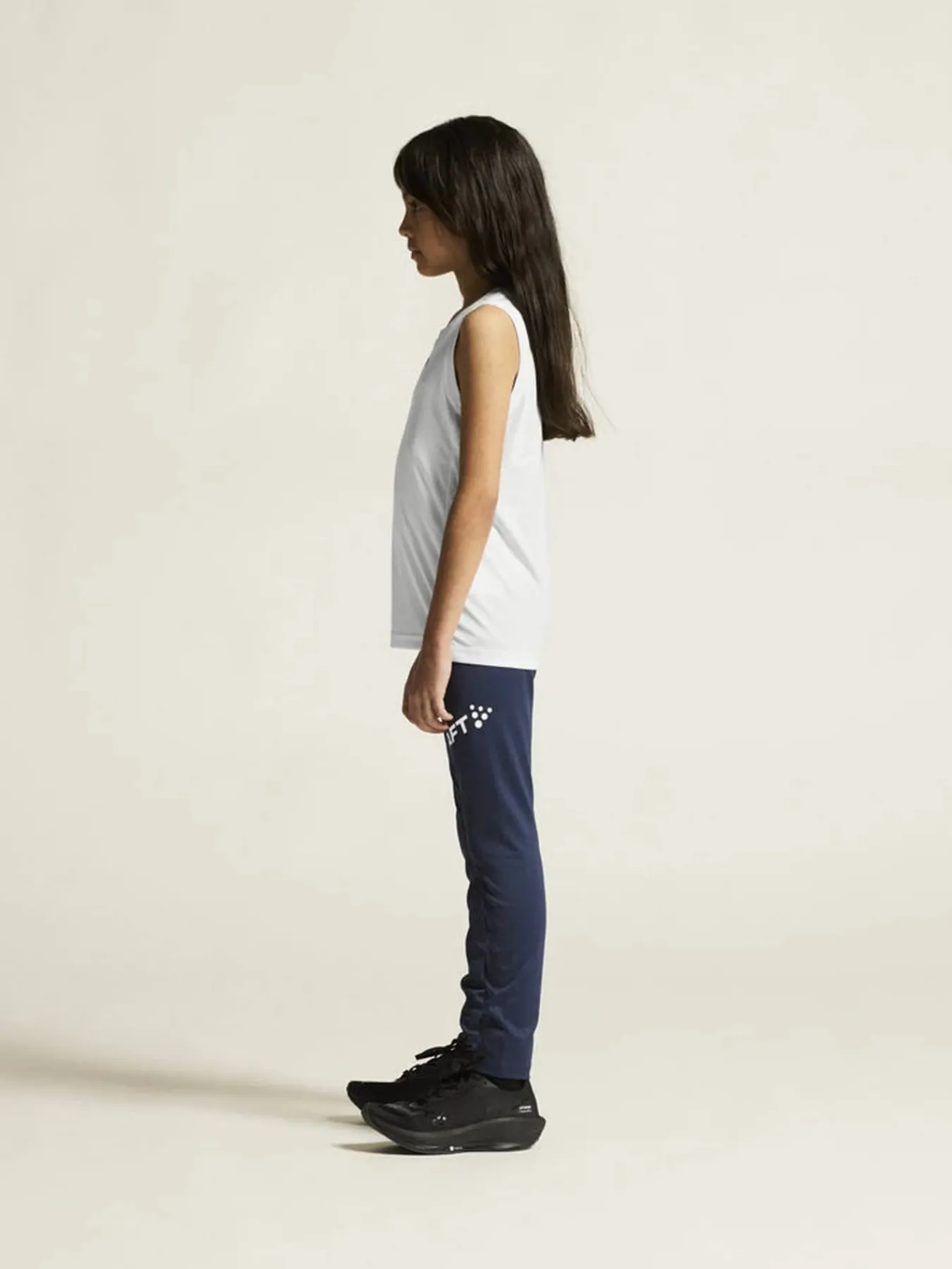 Craft Sportswear T-Shirt^Rush 2.0 Singlet Jr White