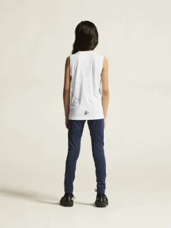 Craft Sportswear T-Shirt^Rush 2.0 Singlet Jr White