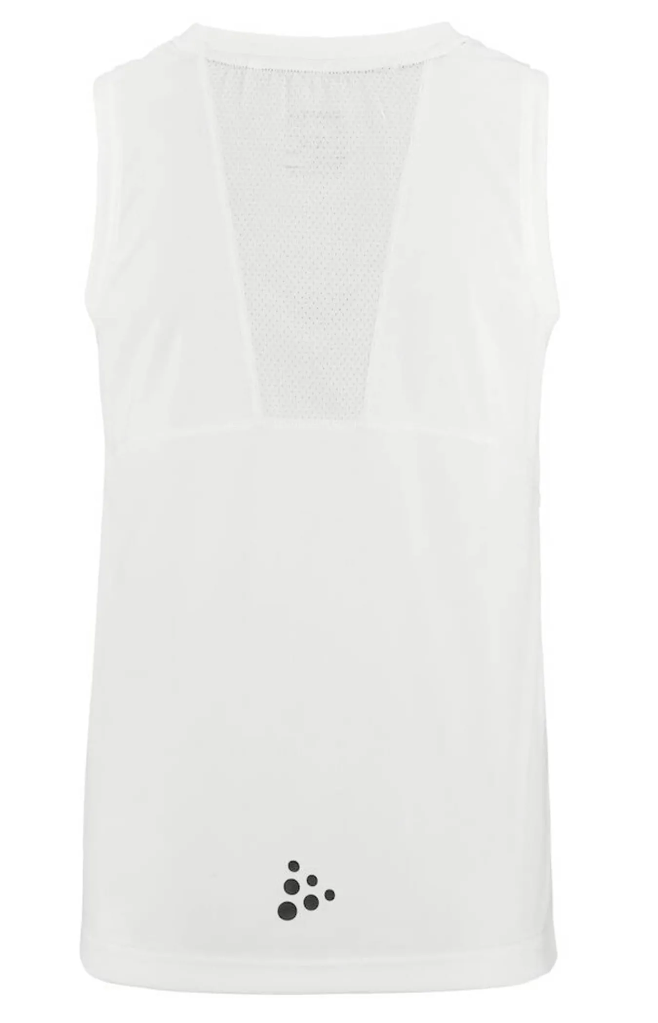 Craft Sportswear T-Shirt^Rush 2.0 Singlet Jr White