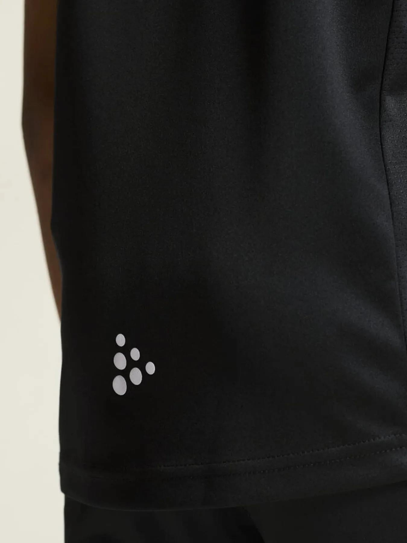 Craft Sportswear T-Shirt^Rush 2.0 Ss Tee Jr Black