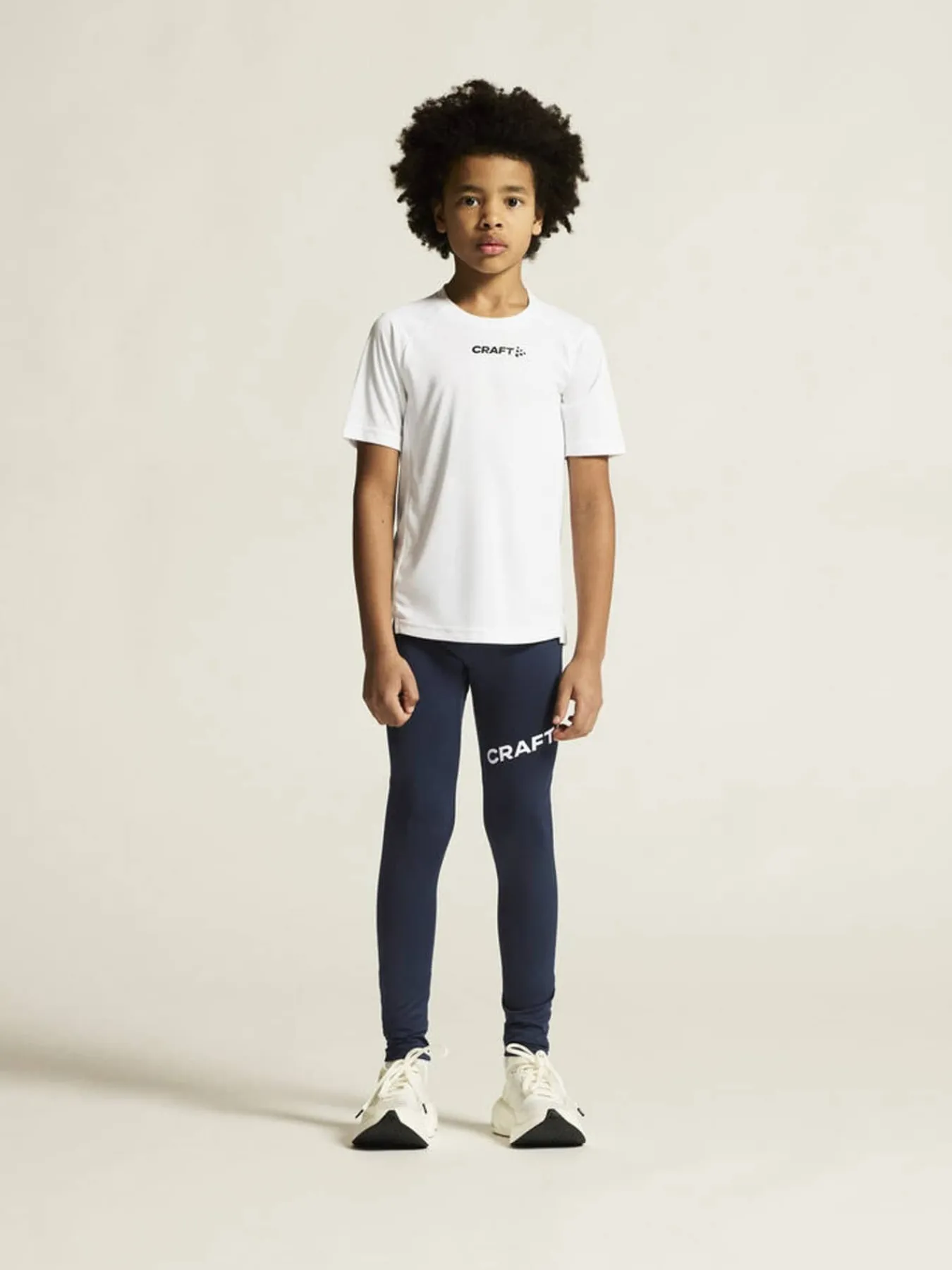 Craft Sportswear T-Shirt^Rush 2.0 Ss Tee Jr White