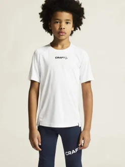 Craft Sportswear T-Shirt^Rush 2.0 Ss Tee Jr White