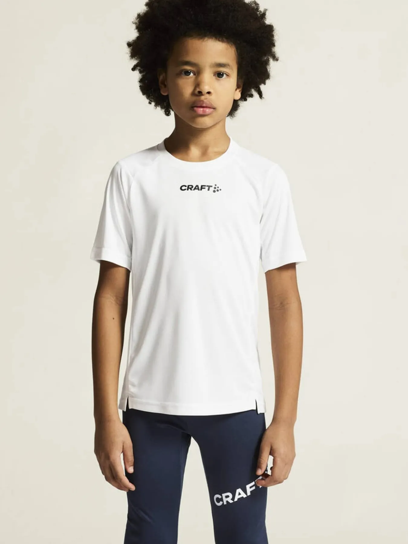 Craft Sportswear T-Shirt^Rush 2.0 Ss Tee Jr White