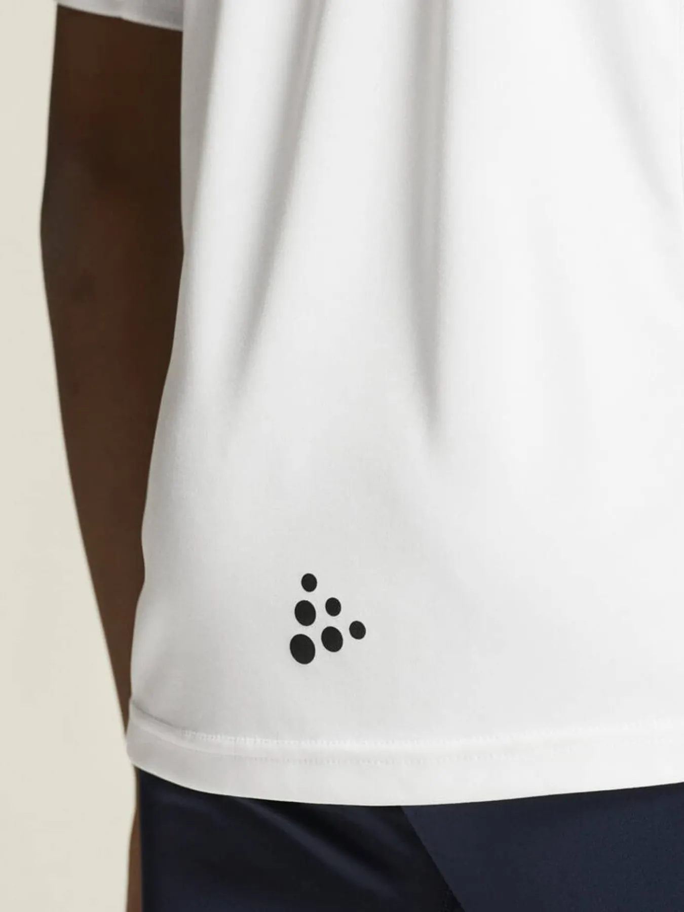Craft Sportswear T-Shirt^Rush 2.0 Ss Tee Jr White