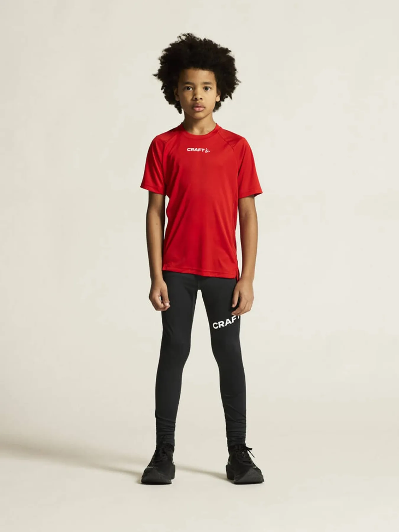 Craft Sportswear T-Shirt^Rush 2.0 Ss Tee Jr Bright Red