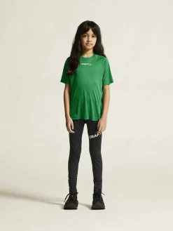 Craft Sportswear T-Shirt^Rush 2.0 Ss Tee Jr Team Green
