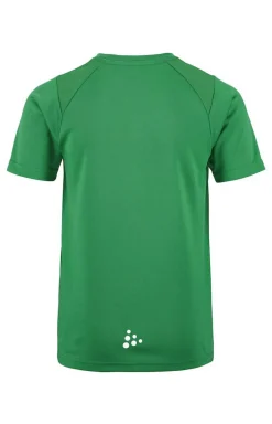 Craft Sportswear T-Shirt^Rush 2.0 Ss Tee Jr Team Green